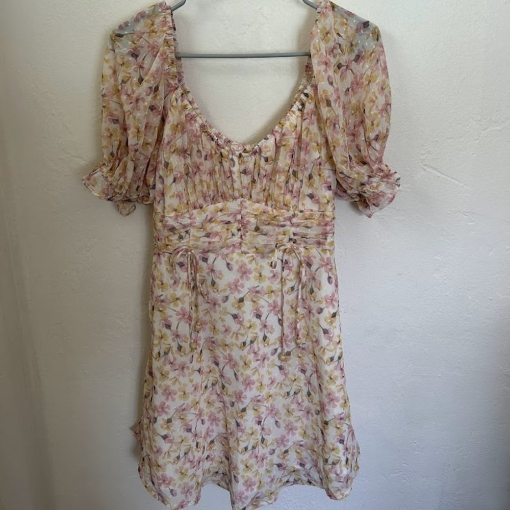 Boutique Light Floral Dress